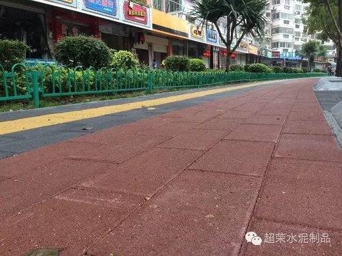 廈門海滄生活區人行道路面改造